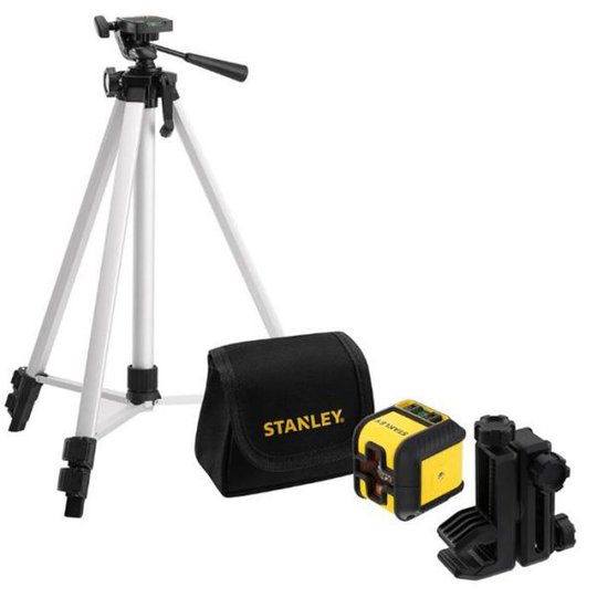 STANLEY Cubix Set Ristilaserpaketti punainen laser, jalusta & laukku