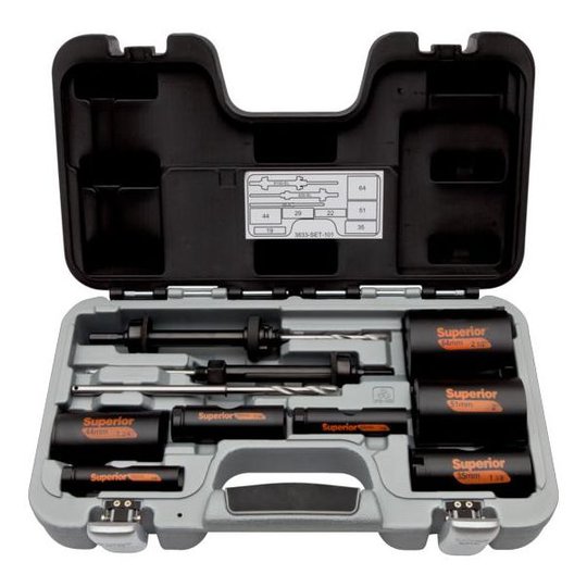 Bahco 3833-SET-101 Superior Reikäsahasarja