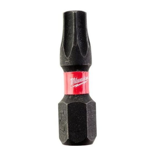 Milwaukee SHOCKWAVE Impact Duty TX27 Ruuvikärjet 2 kpl:n pakkaus TX27 - 25 mm