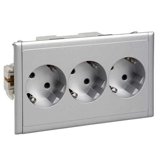 Schneider Electric 5940253 Master-pistorasia 3-osainen, alumiini