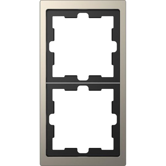 Schneider Electric MTN4020-6550 Yhdistelmäkehys 2 lokero, metalli Grafit