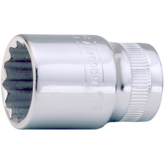 Bahco A6700DM-12 12-kulmainen hylsy 1/4" 12 mm