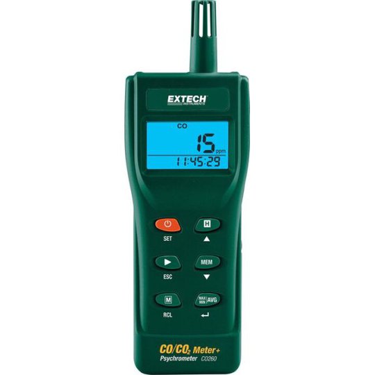Extech CO260 Hiilidioksidimittari