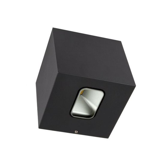 Hide-a-Lite Cube Seinävalaisin 3000 K Antrasiitti