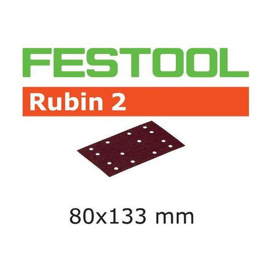 Festool STF RU2 Hiomapaperi 80x133mm 50 kpl. P60