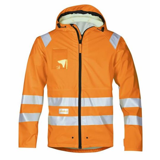 Snickers 8233 Sadetakki Hi-Vis, oranssi