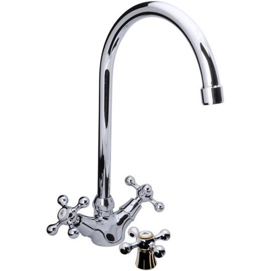 Gelia Geyser Keittiöhana kromattu