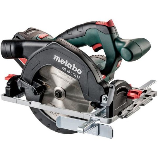 Metabo KS 18 LTX 57 Pyörösaha sis. 5,2 Ah:n akut ja laturin
