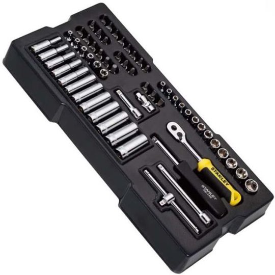 STANLEY STMT1-74175 Transmodule Hylsysarja 1/4", 60 kpl