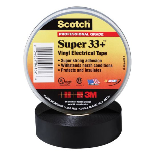 Scotch Super 33+ Sähköteippi 19 mm x 6 m