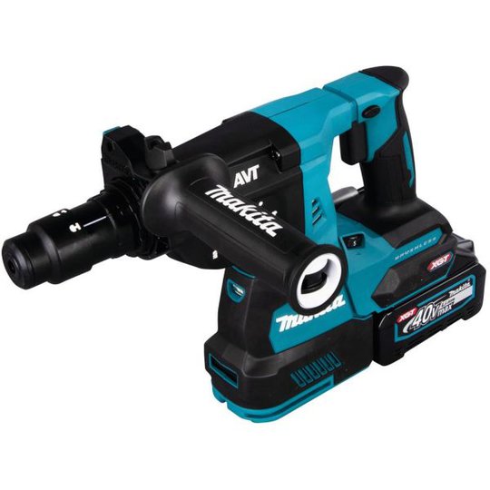Makita HR004GM201 XGT Yhdistelmävasara mukana akut 40 V 4,0 Ah, laturi ja laukku