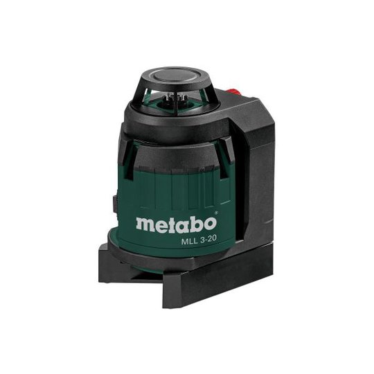 Metabo MLL 3-20 Ristilaser mukana 1,5 V:n akut ja laukku