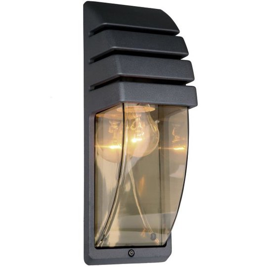 Nordlux CITY 881163 Seinävalaisin E27, IP44 Antrasiitti