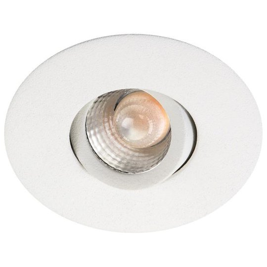 SG Armaturen Nano Downlight-valaisin 4 W, keskileveä valokeila, valkoinen 2700 K