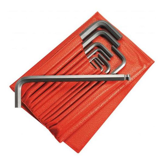 Facom 83H.JL10 Kuusiokoloavain pitkät, kotelossa 2 mm-4 mm, 10 kpl