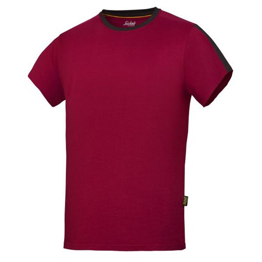 Snickers 2518 AllroundWork T-paita Punainen XS
