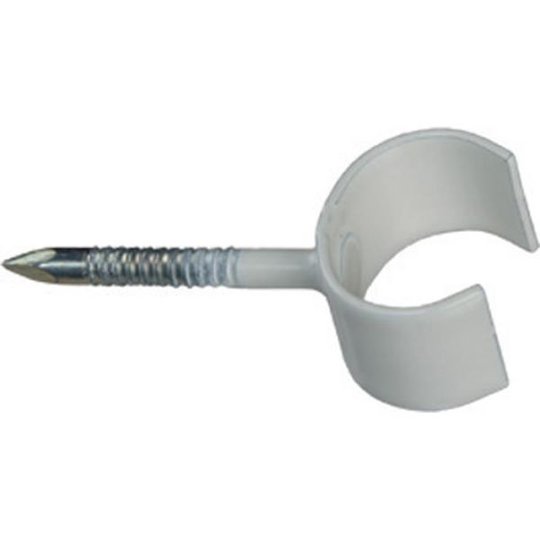 Schneider Electric TKK 10-14 V SKR25 Naulakiinnike 10-14 mm, valkoinen, 100 kpl Naulan pituus 25 mm (ruuvinaula)