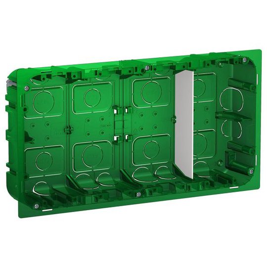 Schneider Electric NU8744 Uppoasennusrasia upotettava 4-rivinen
