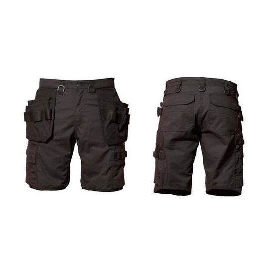 Dunderdon P55S Vantage Shortsit musta W33 (C50+)