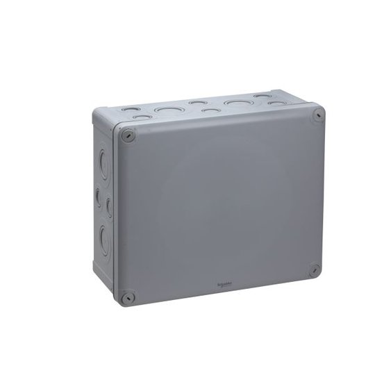 Schneider Electric ENN05097 Kytkentärasia harmaa, knock-outit, pinta-asennus 275x225x120 mm