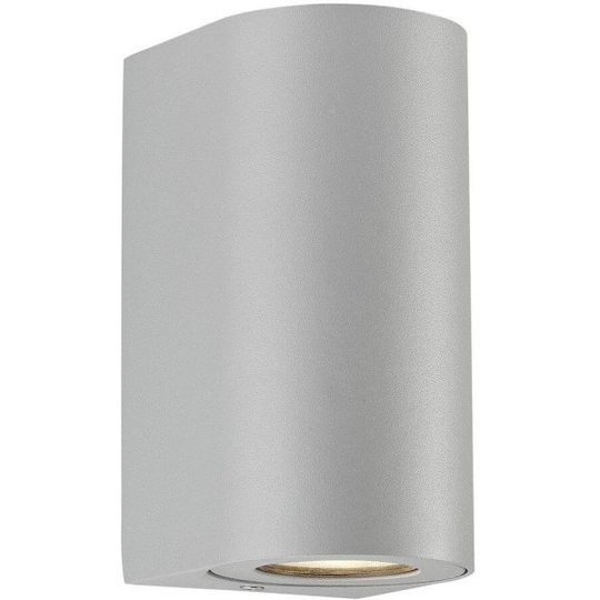 Nordlux CANTO 49721010 Seinävalaisin 2x6W LED, IP44, 2700K Harmaa