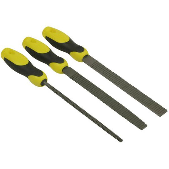 STANLEY 0-22-477 Viilasarja litteä, puolipyöreä, 3 kpl