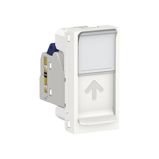 Schneider Electric NU344818 Dataliitin 1-rasiaan, 6A (IEC)