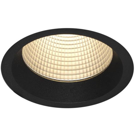 Hide-a-Lite Solo Maxi G2 Downlight-valaisin musta, 3000K On/off-liitäntälaite