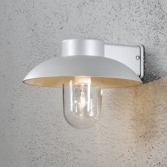 Konstsmide Mani Seinävalaisin maks. 60 W Harmaa