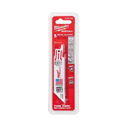Milwaukee 48005185 Puukkosahanterä 5 kpl:n pakkaus