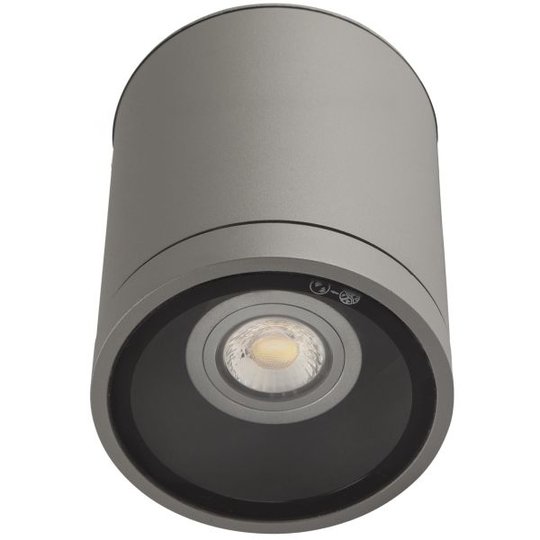 Hide-a-Lite Milo XL Down LED-alasvalo GU10, 3000K, 1200lm, 36° Harmaa