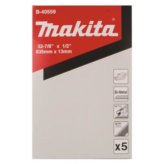Makita B-40559 Vannesahanterä 5 kpl, 18T