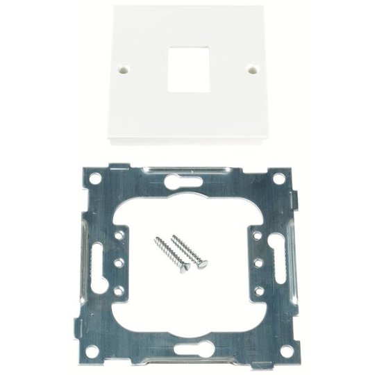 Elko EKO08999 Keskiölevy suora, Keystone 1 x RJ45