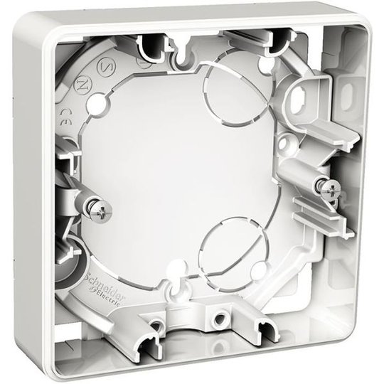 Schneider Electric Exxact WDE002351 Korotusrasia pinta-asennus, syvyys 21 mm 1-lokeroinen
