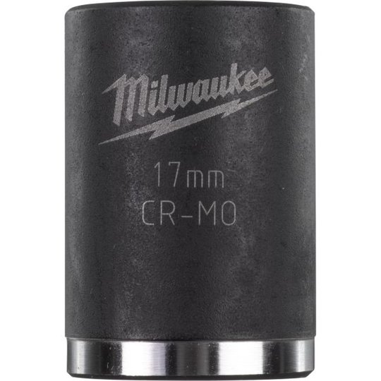Milwaukee Shockwave Impact Duty Voimahylsy 1/2" kiinnitys, lyhyt 17 mm
