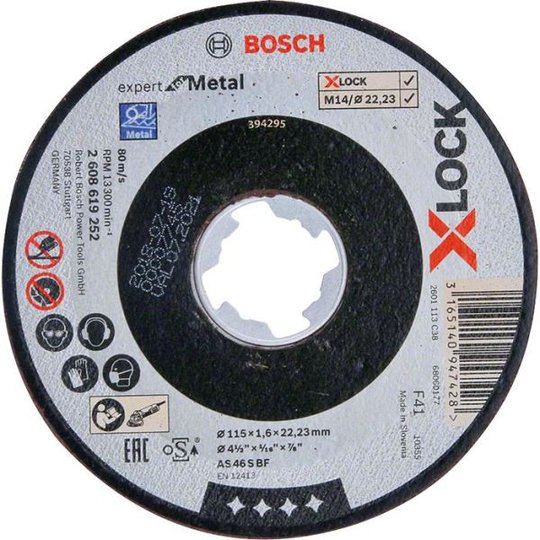 Bosch Expert for Metal Katkaisulaikka X-LOCK 115 × 1,6 × 22,23 mm
