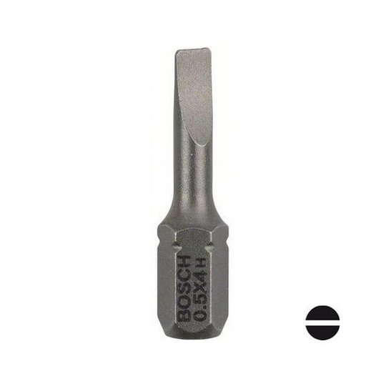 Bosch S Ruuvikärjet S0,5x4,0 3kpl 25mm