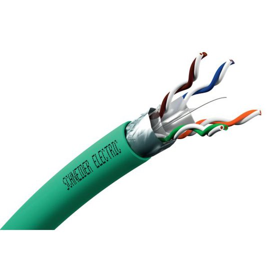 Schneider Electric VDICD13X218-KAP Datakaapeli 1 m, 6A F/UTP 4P DCA