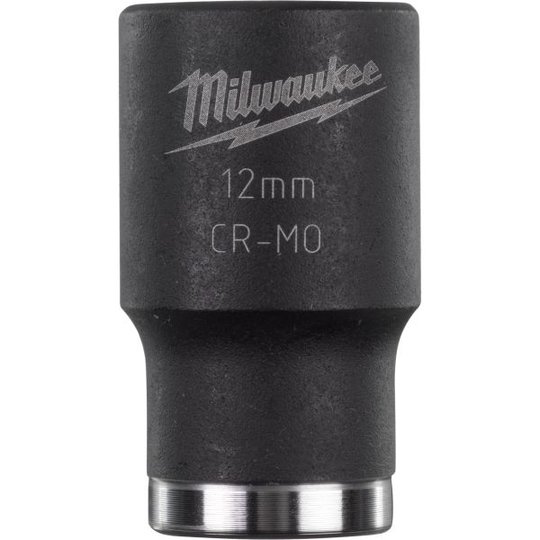 Milwaukee Shockwave Impact Duty Voimahylsy 1/2" kiinnitys, lyhyt 12 mm