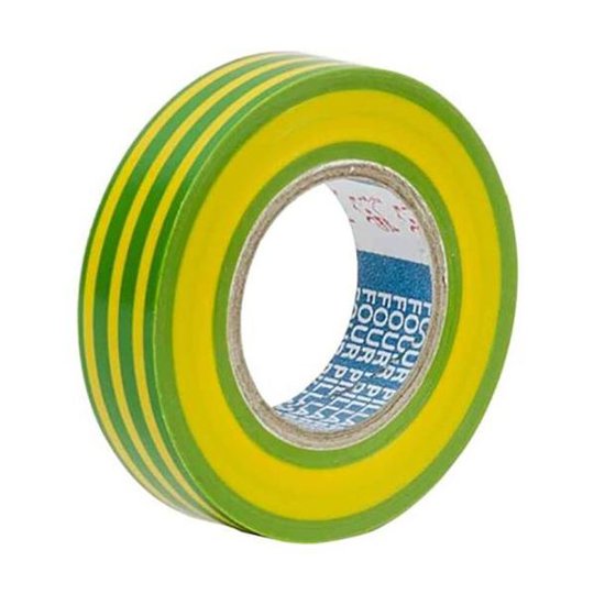Gelia 050000617 Merkintäteippi 10 m x 15 mm Kelta-vihreä