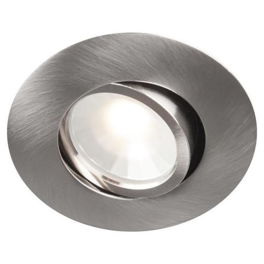 Hide-a-Lite 1218 Smart Mini downlight -valaisin 3,2W, harjattu teräs 2700K