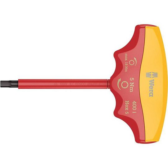 Wera VDE 400 Hex Momentti-indikaattori eristetty 4 Nm