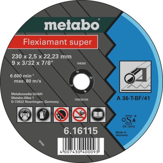 Metabo 616107000 Katkaisulaikka