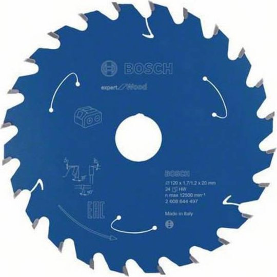 Bosch Expert for Wood Sahanterä 190x1,5x30 mm, 24T 190x1,5x30 mm, 24T