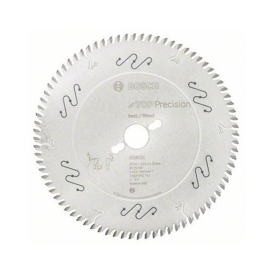 Bosch Top Precision Best for Wood Sahanterä 80T