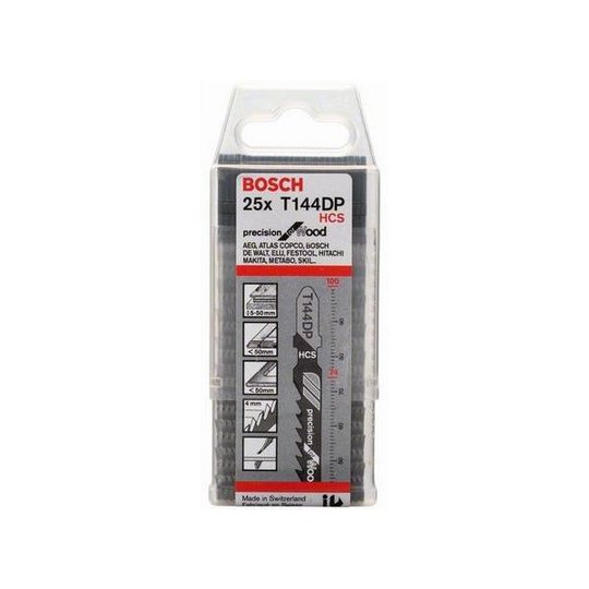 Bosch Precision for Wood Pistosahanterä 100mm, 25 kpl