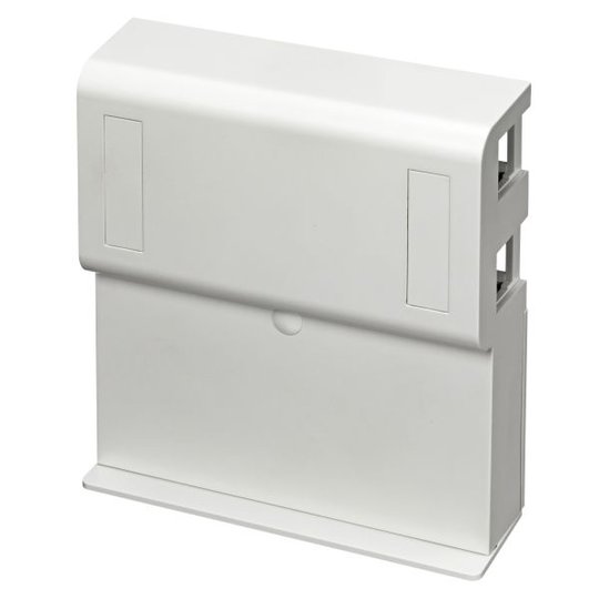 Schneider Electric WDE002047 Asennuslaatikko 4 x RJ45, valkoinen