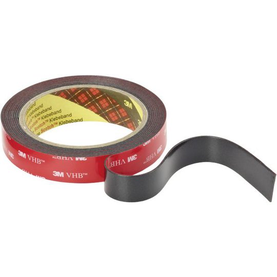 3M VHB 5952F Teippi kaksipuolinen, musta