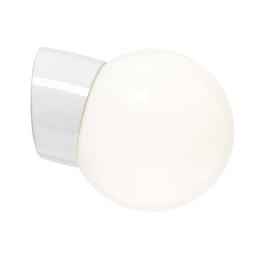 Ifö Electric 6044-840-10 Seinävalaisin kiiltävä, viisto, IP54, LED valkoinen