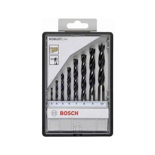 Bosch 2607010533 Robust Line Puukierukkaporanteräsarja 8 osaa